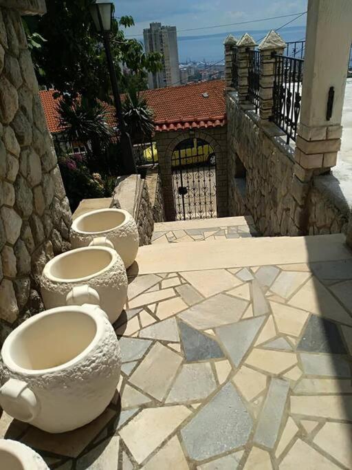 Apartment Mediterranean Garden Fiume Esterno foto